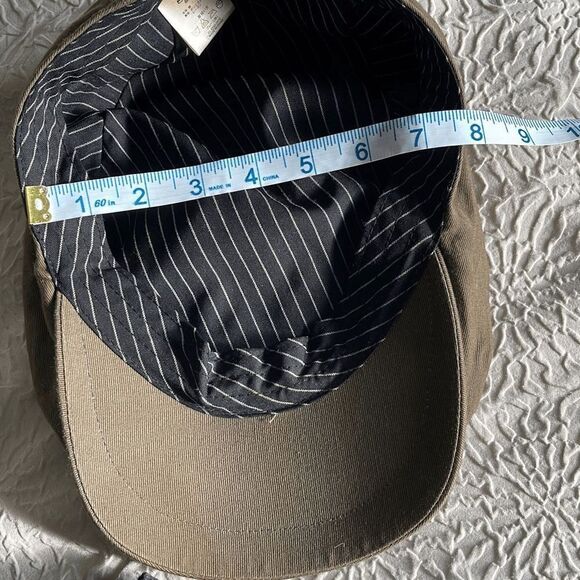 Grace Hat Vintage Scully Hat Brown Cotton Unisex - Picture 5 of 5